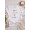 Camiseta Mamá Desde Personalizada en Dorado | Regalo Día de la Madre