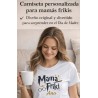 Camiseta personalizada mamá friki con nombre | Regalo Día de la Madre