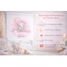 Estor Infantil Personalizado con Nombre | Elefantes Rosa para Bebé | Estores Iroa
