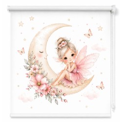 Estor Infantil Hada Luna – Estor Enrollable Decorativo para Habitación de Niña | Estores Iroa