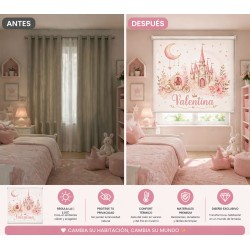 stor Infantil Princesa Moderno | Estor Enrollable Infantil Fabricado en España | Estores Iroa