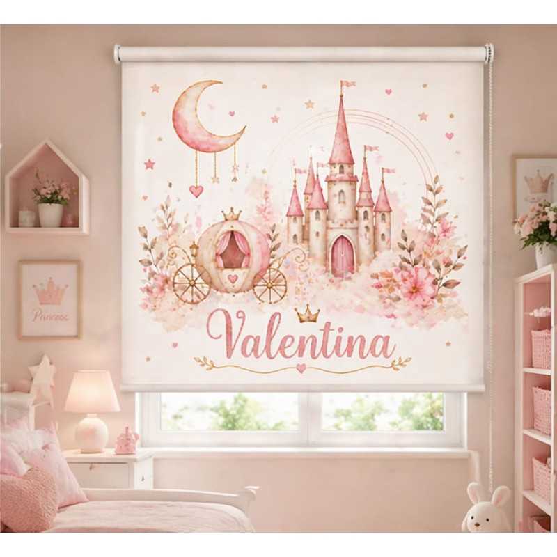 stor Infantil Princesa Moderno | Estor Enrollable Infantil Fabricado en España | Estores Iroa