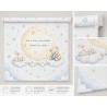 Estor Infantil Luna y Estrellas | Estor Bebé Enrollable | Estores Iroa