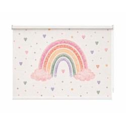 Estor Infantil Arcoíris | Estor Enrollable Decorativo para Niña y Bebé