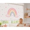 Estor Infantil Arcoíris | Estor Enrollable Decorativo para Niña y Bebé