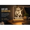 Lámpara LED Personalizada de Fútbol con Nombre | Regalo Infantil