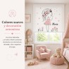 Estor Enrollable Infantil Personalizado con Nombre | Diente de León Niña | Estores Iroa