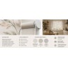Estor Enrollable Decorativo Hojas Beige Autumn | Estores Iroa
