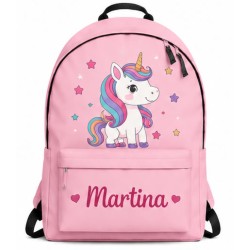 Mochila Personalizada Unicornio con Nombre para Niña | Estores Iroa