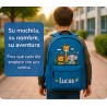 Mochila Infantil Personalizada con Nombre | Animales de la Selva | Estores Iroa