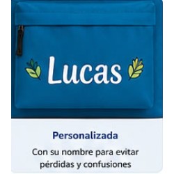 Mochila Infantil Personalizada con Nombre | Animales de la Selva | Estores Iroa