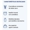 Mochila Dinosaurio Personalizada con Nombre | Mochila Escolar Infantil Dinosaurio Azul | Estores Iroa