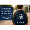 Mochila Escolar Personalizada Astronauta con Nombre | Espacio | Estores Iroa