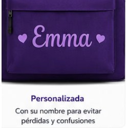 Mochila Escolar Personalizada Panda con Nombre | Mochila Infantil niña| Estores Iroa
