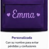 Mochila Escolar Personalizada Panda con Nombre | Mochila Infantil niña| Estores Iroa
