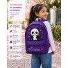 Mochila Escolar Personalizada Panda con Nombre | Mochila Infantil niña| Estores Iroa