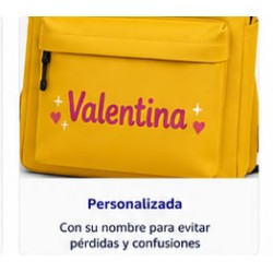 Mochila Personalizada Good Vibes con Nombre | Mochila Escolar Infantil Aesthetic | Estores Iroa