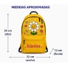 Mochila Personalizada Good Vibes con Nombre | Mochila Escolar Infantil Aesthetic | Estores Iroa