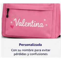 Mochila Personalizada Focus on the Good | Mochila Escolar Floral Aesthetic Estores Iroa