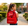 Mochila Escolar Personalizada Love Yourself con Nombre | Mochila Infantil | Estores Iroa