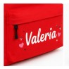 Mochila Escolar Personalizada con Nombre Piruleta | Mochila Infantil Roja | Estores Iroa