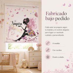Estor infantil hada personalizado a medida | Estores Iroa