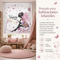 Estor infantil hada personalizado a medida | Estores Iroa