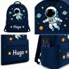 Mochila Escolar Personalizada Astronauta con Nombre | Espacio | Estores Iroa