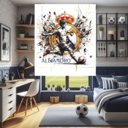  Estores infantiles Futbol Madrid 2024