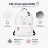 Mochila personalizada para niña con inicial | Estores Iroa