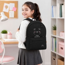 Mochila personalizada para niña con inicial | Estores Iroa