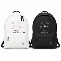 Mochila personalizada para niña con inicial | Estores Iroa