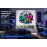 Estor gamer personalizado a medida- Estor enrollable juvenil - Estores Iroa