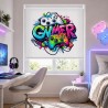 Estor gamer personalizado a medida- Estor enrollable juvenil - Estores Iroa