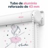 Estor infantil bailarina personalizado con nombre | Estores Iroa