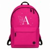 Mochila personalizada con inicial y flores | Inicial Flor | Estores Iroa