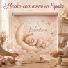 Estor Enrollable Infantil Personalizado Osita Luna | Estores Iroa