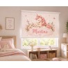 Estor Infantil Personalizado Unicornio con Nombre | Estor para habitación de bebé y niña| Estores Iroa
