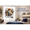 Estores infantiles Futbol Madrid , Estor enrollable juvenil futbol Madrid. Estores infantiles personalizados - Estores Iroa