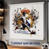Estores infantiles Futbol Madrid , Estor enrollable juvenil futbol Madrid. Estores infantiles personalizados - Estores Iroa