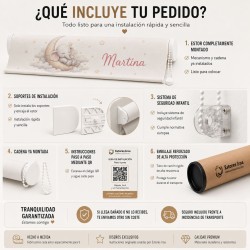 Estor infantil coche de carreras personalizado | Estores Iroa