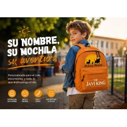 Mochila del Rey León personalizada con nombre | Estores Iroa