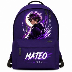 Mochila Escolar Infantil Anime- Manga Personalizada con Nombre | Estores Iroa