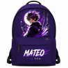Mochila Escolar Infantil Anime- Manga Personalizada con Nombre | Estores Iroa