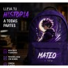 Mochila Escolar Infantil Anime- Manga Personalizada con Nombre | Estores Iroa