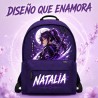Mochila Anime Niña Personalizada con Nombre | Estores Iroa