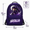 Mochila Anime Niña Personalizada con Nombre | Estores Iroa