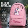 Mochila Personalizada Unicornio con Nombre para Niña | Estores Iroa