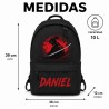 Mochila Escolar Personalizada Niño Samurái con Nombre | Estores Iroa