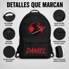 Mochila Escolar Personalizada Niño Samurái con Nombre | Estores Iroa